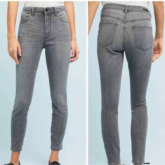 Sz26 Anthropologie Pilcro Stet Denim in faded grey GUC - Picture 1 of 8